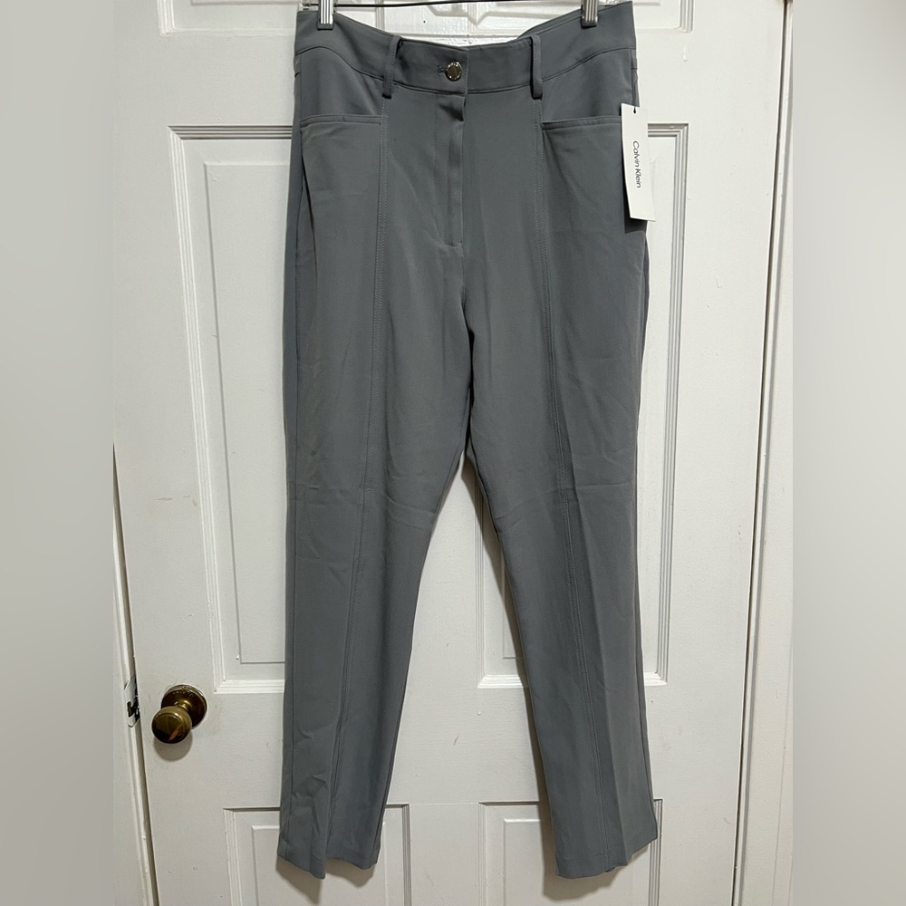 NEW Calvin Klein Women’s Grey Pants Size 10